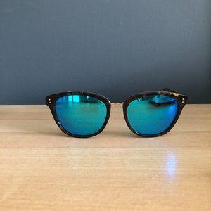 Blue Mirrored/Tortoise Sunglasses - Kam Dhillon